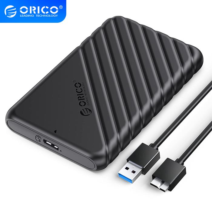 Gambar ORICO HDD SSD Casing Enclosure 2.5 Inch USB Micro B 3.0 - Hitam dari Intelligent Device Living undefined Tokopedia