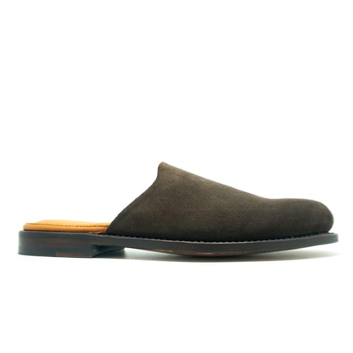 Gambar Fortuna Shoes Sandal Kulit Pria Cassual - Leather Outsole Sentani - D.Brown Suede, 39 dari Fortuna Shoes Indonesia undefined Tokopedia