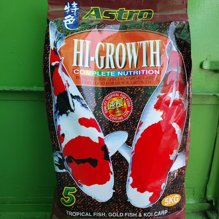 Gambar Astro High Growth 5kg L / Pelet Makanan Pakan Ikan Hias Koi Premium dari Medan Jaya Aquatic undefined Tokopedia