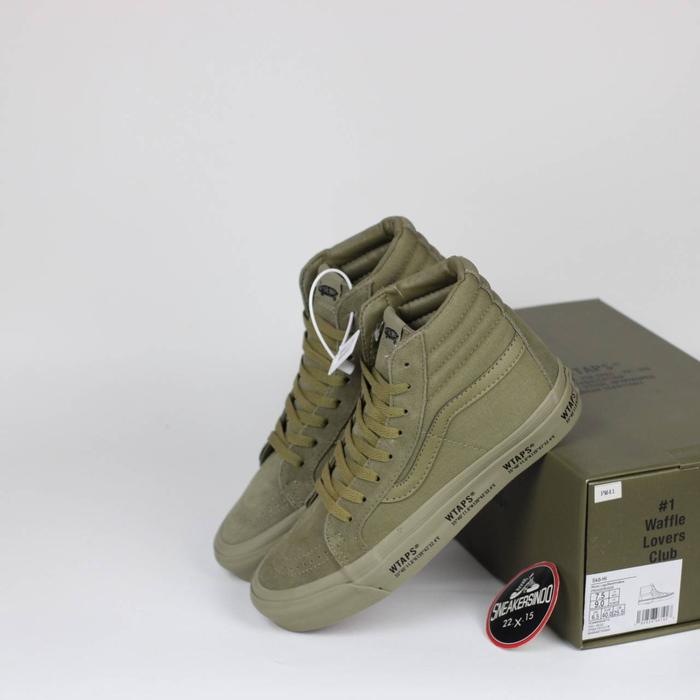 Wtaps X Vans Sk8 Hi Jual Sepatu Sneakers WTAPS X Vans Sk8 Hi Vault