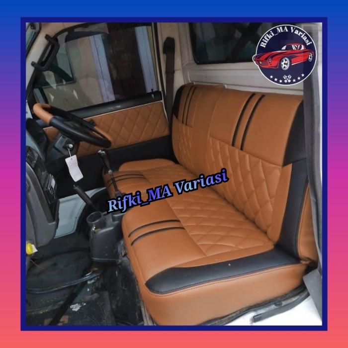 Gambar Sarung jok mobil Suzuki carry pickup / cover jok mobil carry Futura/ss - Cokelat dari Rifki MA Variasi undefined Tokopedia