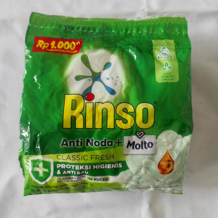 Gambar Rinso Detergen Bubuk Renceng isi 6 - Putih dari Toko TSP_NEW undefined Tokopedia