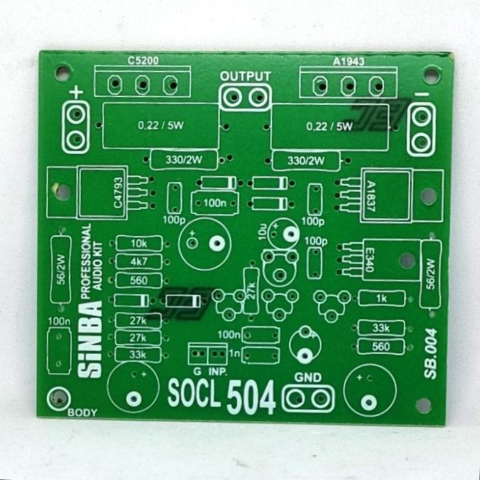 Jual PCB POWER SOCL 504 MONO - Kab. Magetan - kurnia3 jaya | Tokopedia