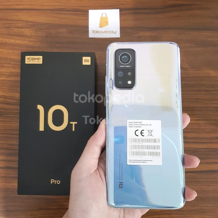 Jual Xiaomi Mi 10T Pro 8/256GB Likenew - Aurora Blue - Kota