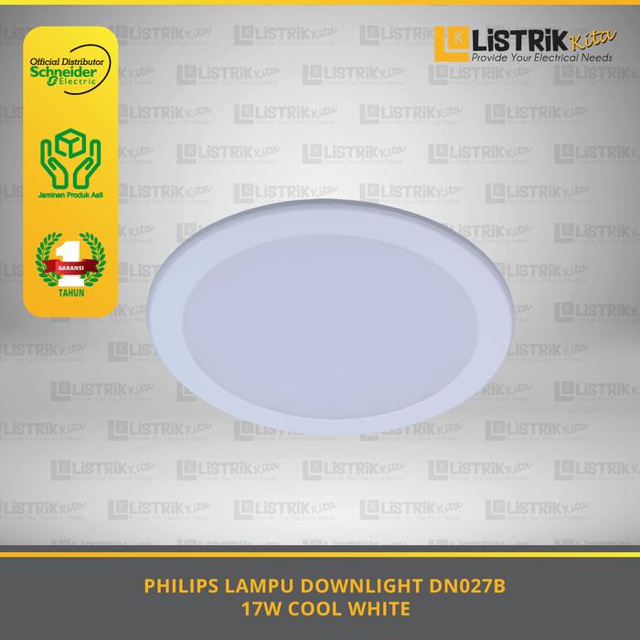 Jual LAMPU DOWNLIGHT 17W COOL WHITE DN027B G2 LED15/CW 17W 220-240V ...