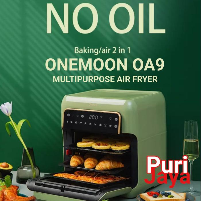 Gambar Onemoon OA9 / M1 Air Fryer 10L Penggorengan Tanpa Minyak - OA9 dari Puri Jaya_NEW undefined Tokopedia