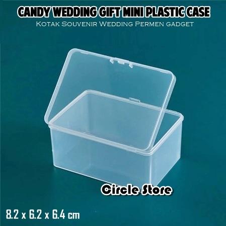 Gambar Kotak Plastik Mini Besar / Mini Plastic Case Box 6.5 x 6.5 x 4 cm - XXL dari Circle Store Official undefined Tokopedia