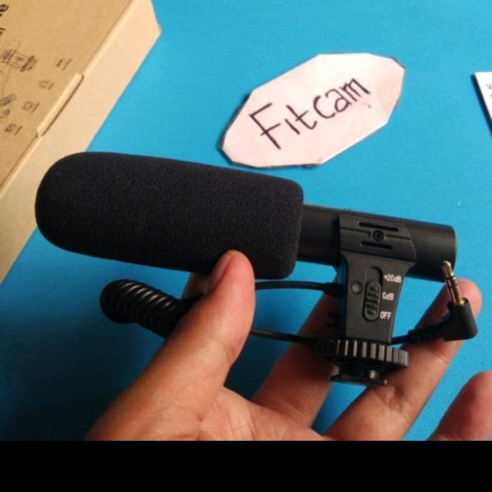 Wireless Microphone Vlog Camera With External Mic Jual MUST