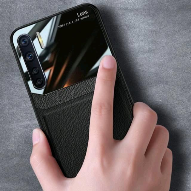 Case Huawei P30 PRO ORIGINAL SUND Leather Hard Soft CASING Kulit Hitam
