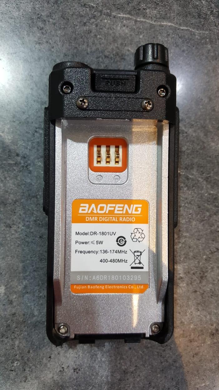 Gambar HT DMR Digital Radio / Analog Dual Band 5 watt HT DM-1801 DM1801 - 1801UV dari Aoratech undefined Tokopedia