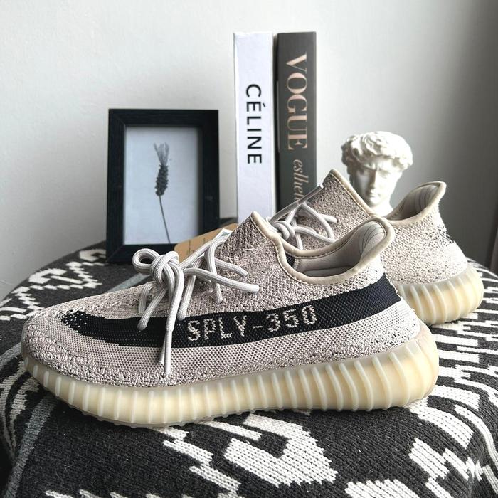 Jual Adidas Yeezy Boost 350 V2-Slate/Core Black/Slate Core Black