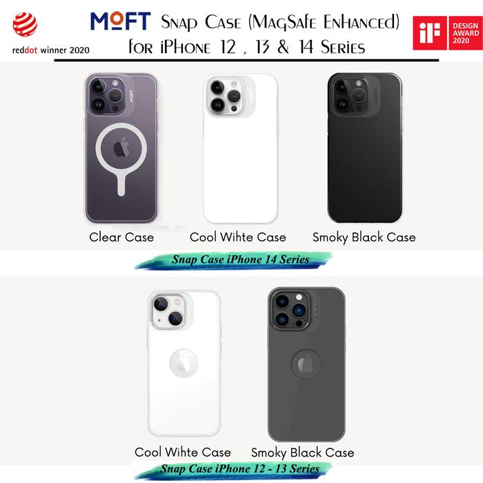 Gambar MOFT Snap Case - MagSafe - Enhanced - 13 ProMax Black dari Tech Essential undefined Tokopedia