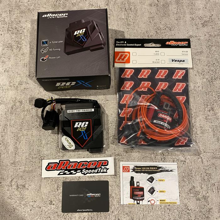 Jual ECU Racing aRacer Speedtek RC mini X + koil vespa Sprint Prima 3v ...