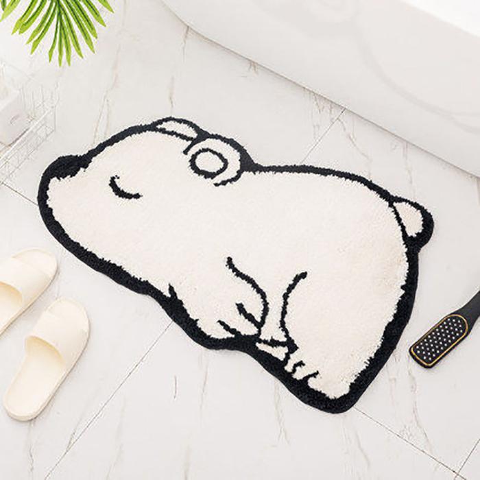 Gambar Keset Anti Slip / Floor Mat / Keset Alas Kaki Rumah Dapur Kamar Mandi - Polar Bear, 40 x 60cm dari Kenzipedia undefined Tokopedia