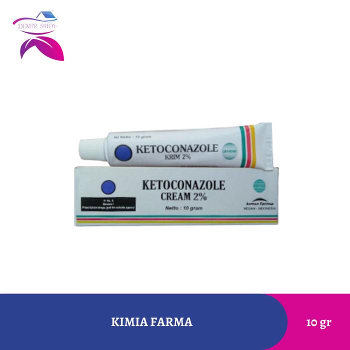 Gambar Ketoconazole Cream 10gr Salep Anti Jamur / Panu / Gatal / Kutu Air - Kimia Farma dari Demir Official Store undefined Tokopedia