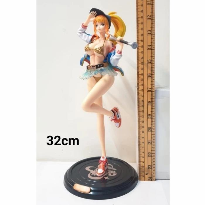 Gambar one piece baseball bat Nami action figure dari toko micho undefined Tokopedia