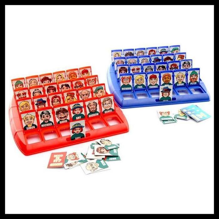 Gambar Mainan Anak Papan Permainan Tebak Gambar Who Is It Board Game dari Luckiest Toys Store undefined Tokopedia