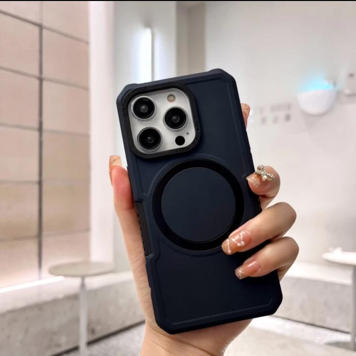 Gambar IPHONE 13 / PRO / PRO MAX CASE MAGSAFE RUGGED ARMOR ORIGINAL CASING PC - Hitam, IP 13 PRO MAX dari DINARA ACC undefined Tokopedia