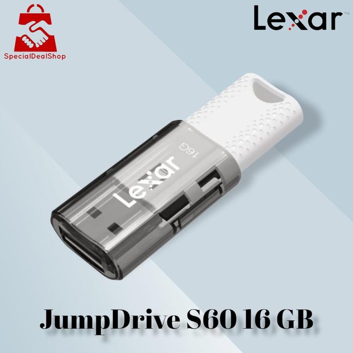 Gambar FlashDisk Lexar S60 Jumpdrive 16GB 32GB 64GB - Flash Disk USB 2.0 - 16 gb dari specialdealshop undefined Tokopedia