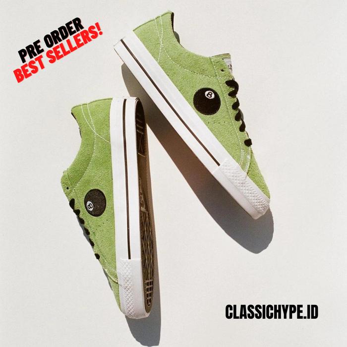 Jual STUSSY X CONVERSE ONE STAR PRO 8-BALL 41 Kota Medan