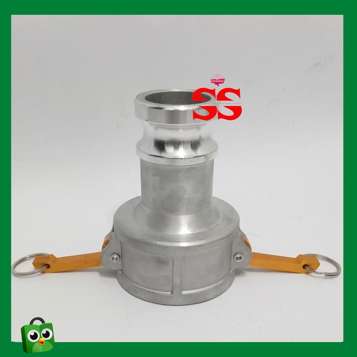 Gambar Camlock Reducer/Reduser Alumunium 3x2"Inch | Kepala Selang Bongkar BBM - 3x2 Inchi dari SumberSurya undefined Tokopedia