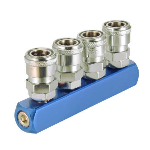 Gambar Quick Coupler SMV 2 Cabang 2 3 Way Splitter Selang Kompresor Angin - Cabang 4 dari GAYO AID undefined Tokopedia