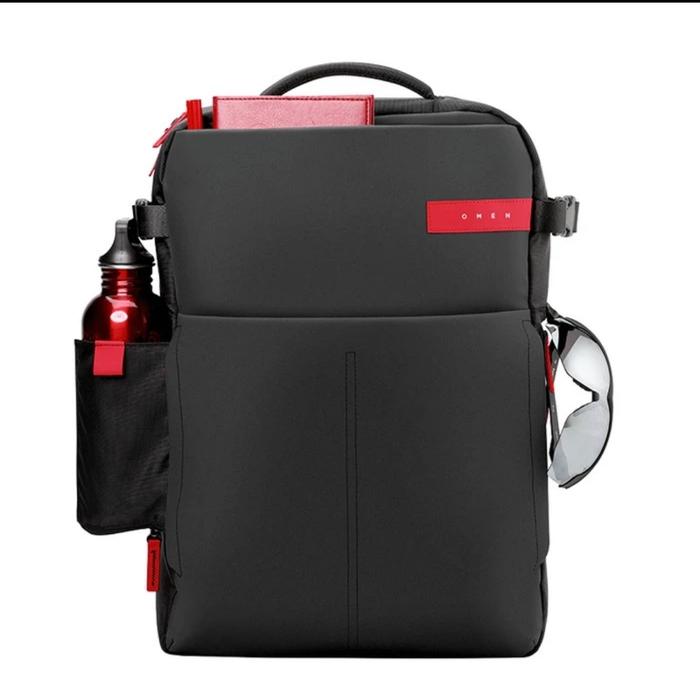 Gambar HP 17.3" Omen Red Backpack - Hitam dari Adebang undefined Tokopedia