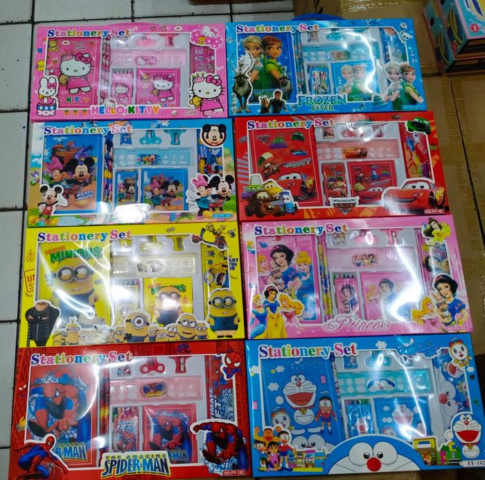Gambar 1 Set Perlengkapan Princess / Alat tulis Karakter Princess / Sekolah - Princess dari Lemonkey undefined Tokopedia