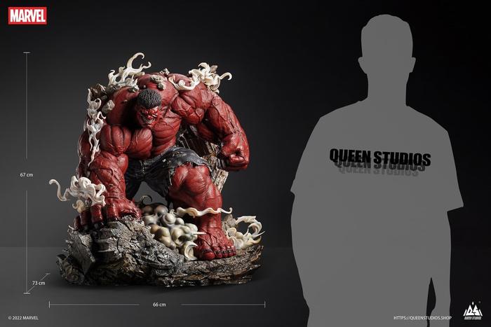 Gambar DP PO Statue Queen Studios Hulk - Green Hulk - Red Hulk - Grey Hulk - RED HULK dari YOC Hot Toys undefined Tokopedia