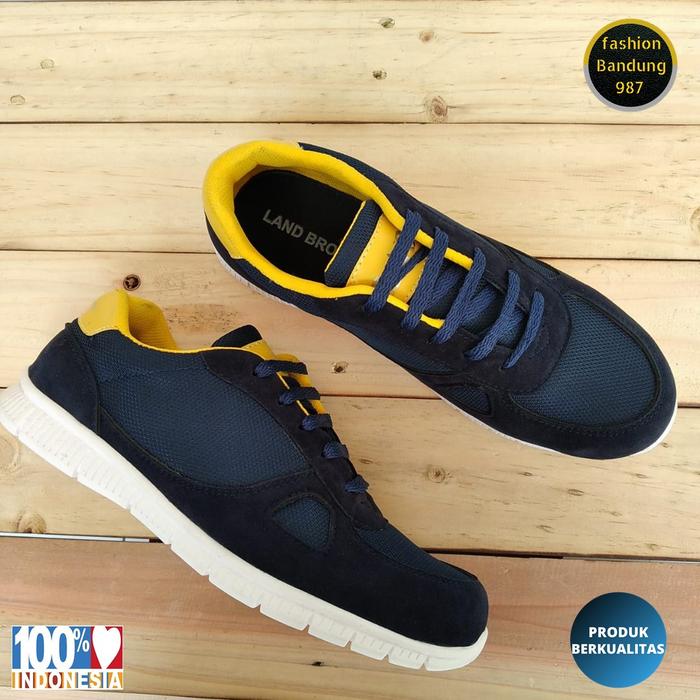 Gambar sepatu safety sporty sneaker terbaru - Navy, 42 dari Fashion Bandung 987 undefined Tokopedia