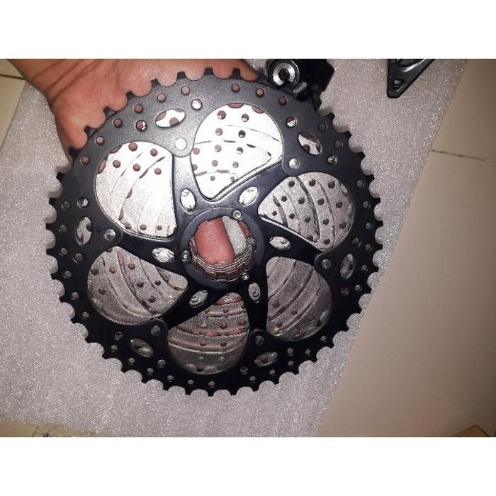 Gambar sprocket cassete 8,9 dan10 speed 11 sd 40/46 tooth - 9 speed 34 t, Cassette dari MRAP Shop undefined Tokopedia