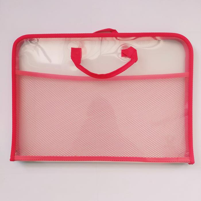 Gambar EAGLE Zipper Bag F4 ( Folio ) Map Zipper / Map Plastik Resleting - Merah dari rudicoleksen undefined Tokopedia