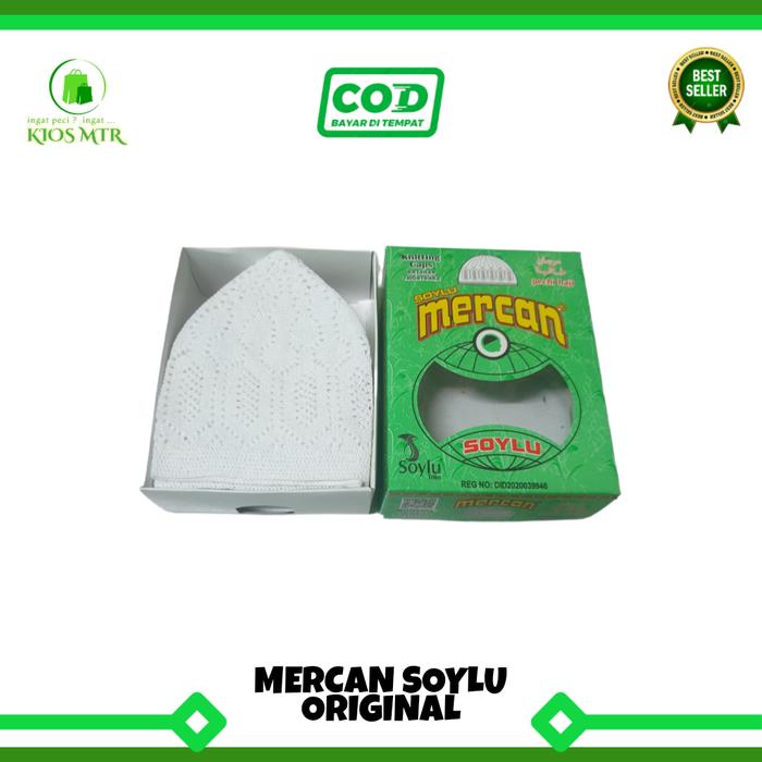 Gambar Peci Haji Mercan Soylu Original Turki Lusinan isi 12 pcs Kopiah haji - Putih dari kios MTR undefined Tokopedia