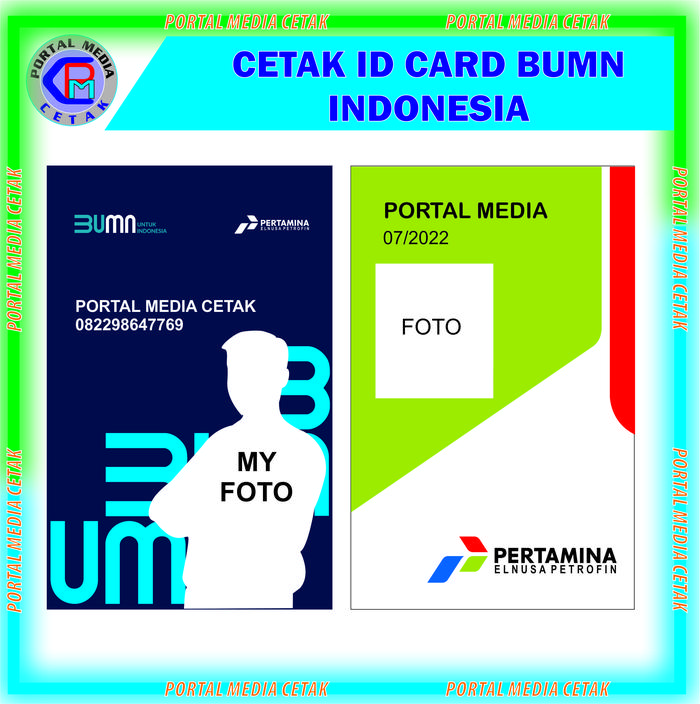 Gambar ID Card Pertamina - ID Card saja, ID Card dari PORTAL MEDIA PRO undefined Tokopedia