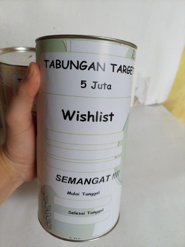 Gambar Celengan Target 5 juta 5k buka tutup jumbo tabungan besar - 5jt hijau, permanen dari Kunciselamat undefined Tokopedia