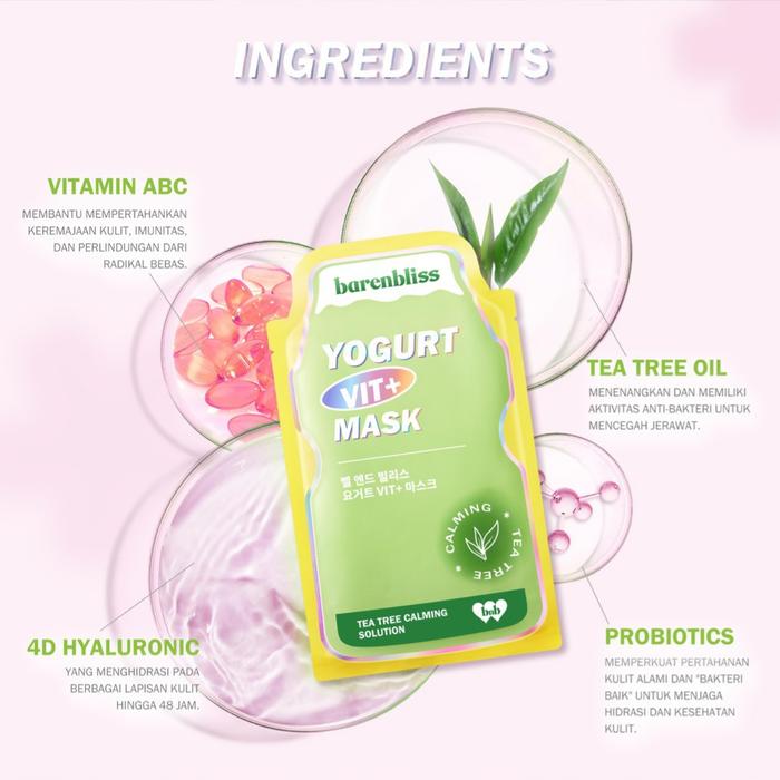 Gambar Barenbliss Sheetmask - Tea Tree dari IMS STYLES undefined Tokopedia