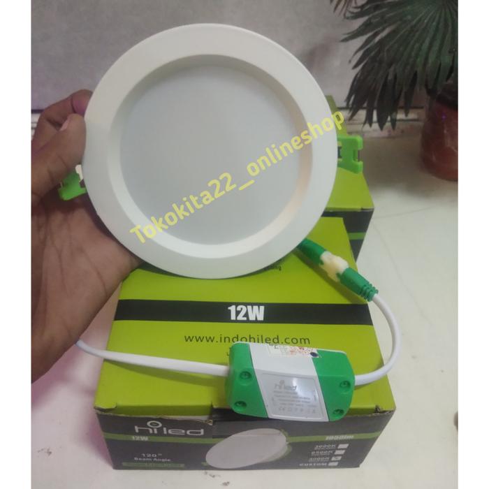 Gambar lampu downlight led hi led hemat listrik - 12 watt dari tokokita22onlineshop undefined Tokopedia