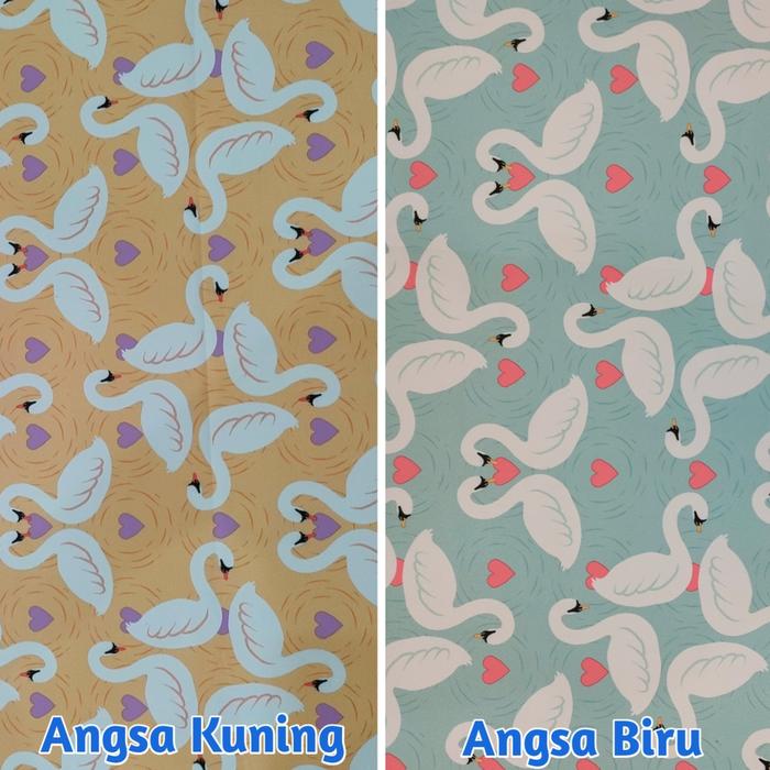 Gambar Taplak Dispenser / Cover Dispenser Galon Bawah Bahan Katun - Motif Angsa dari Effortt undefined Tokopedia