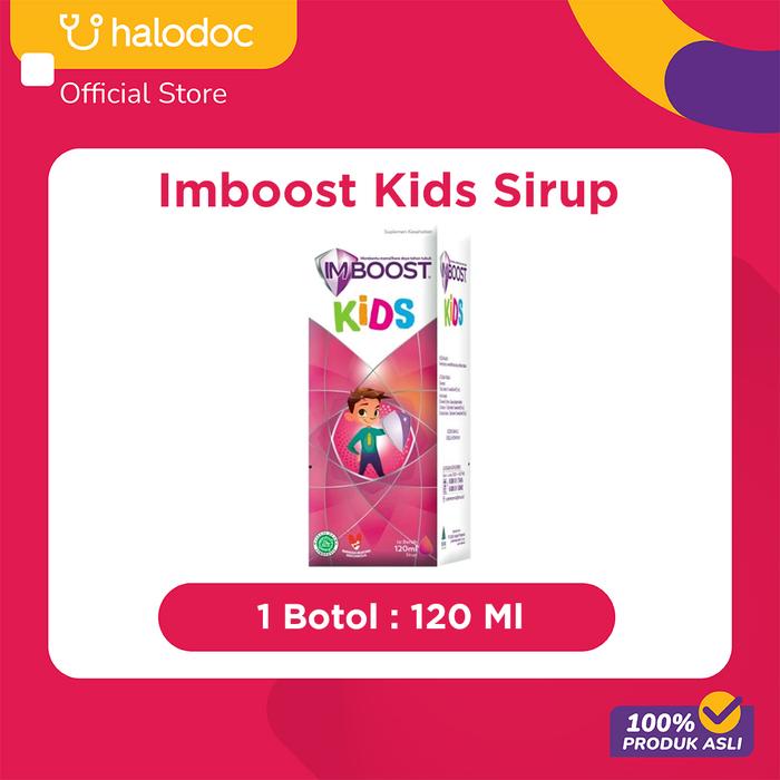 Gambar Imboost Kids Sirup 120 ml dari Halodoc Official Store undefined Tokopedia