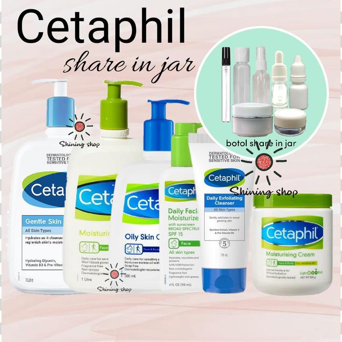 Gambar Share Cetaphil Gentle Oily Cleanser Daily Moisturising Lotion SPF 15PA - GENTLE, 10ml dari shining.shop undefined Tokopedia