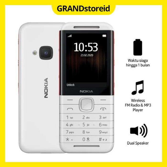 Gambar Nokia 5310 Express Music 2020 Handphone HP Nokia 5310 Hp Jadul - Putih dari Grandstoreid1 undefined Tokopedia