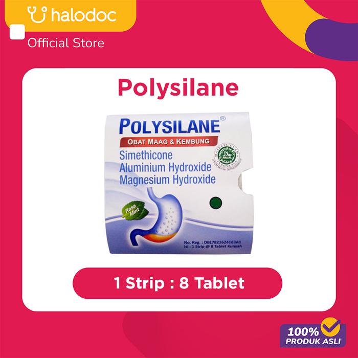 Gambar Polysilane 8 Tablet dari Halodoc Official Store undefined Tokopedia