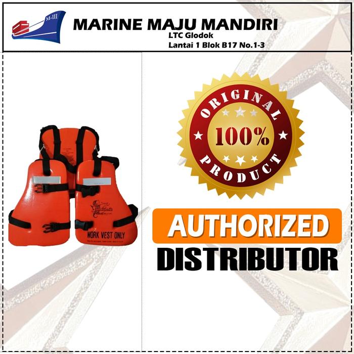 Promo Work Vest Seahorse Life jacket Original Pelampung Kapal Standar