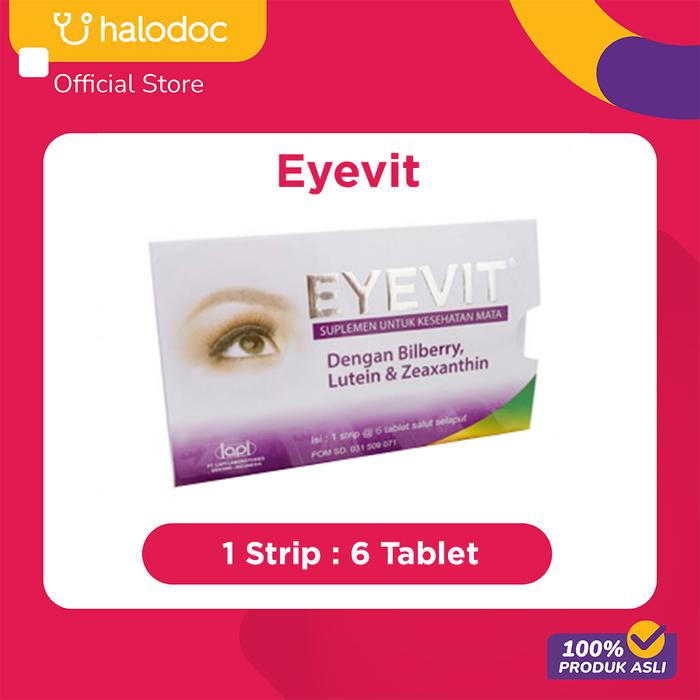 Gambar Eyevit 6 Tablet dari Halodoc Official Store undefined Tokopedia