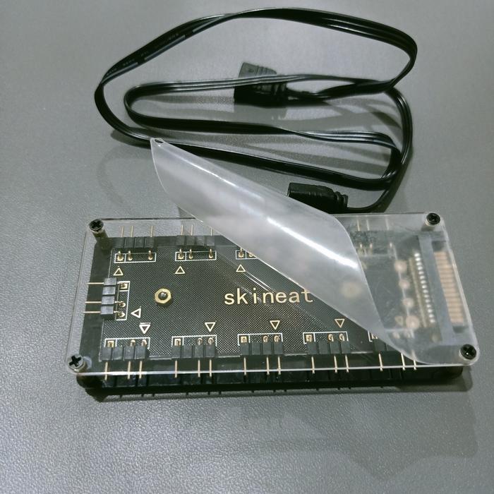 Gambar ARGB DRGB Digital Addressable RGB HUB ASUS AURA Sync FUSION MSI Mystic - With SATA Power dari Agis' Shop undefined Tokopedia