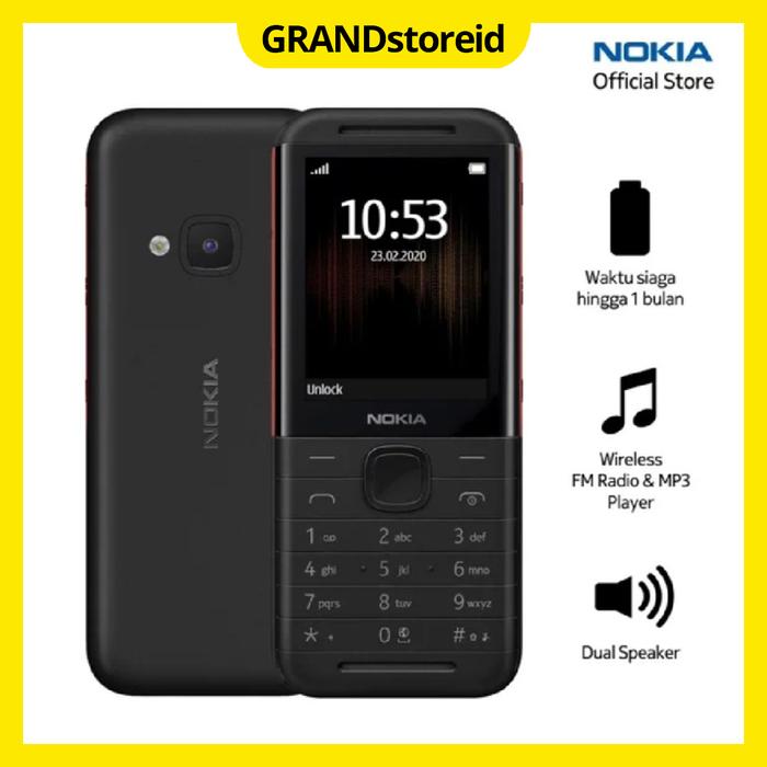 Gambar Nokia 5310 Express Music 2020 Handphone HP Nokia 5310 Hp Jadul - Hitam dari Grandstoreid1 undefined Tokopedia