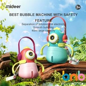 Gambar Mideer Monster Electric Bubbles Machine Mainan Edukasi Anak - Merah Muda dari BnB.PlayLearn undefined Tokopedia