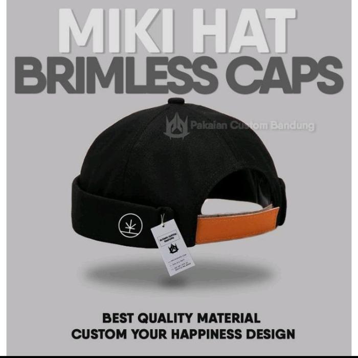 TOPI PECI MIKI HAT CUSTOM PREMIUM ORIGINAL LOGO LGN hijau army, sablon di  Cancapr Store Tokopedia