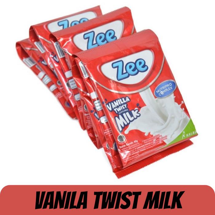 Gambar SUSU ZEE Sachet - 10pcs - VANILLA dari MOCHIBERRIE undefined Tokopedia