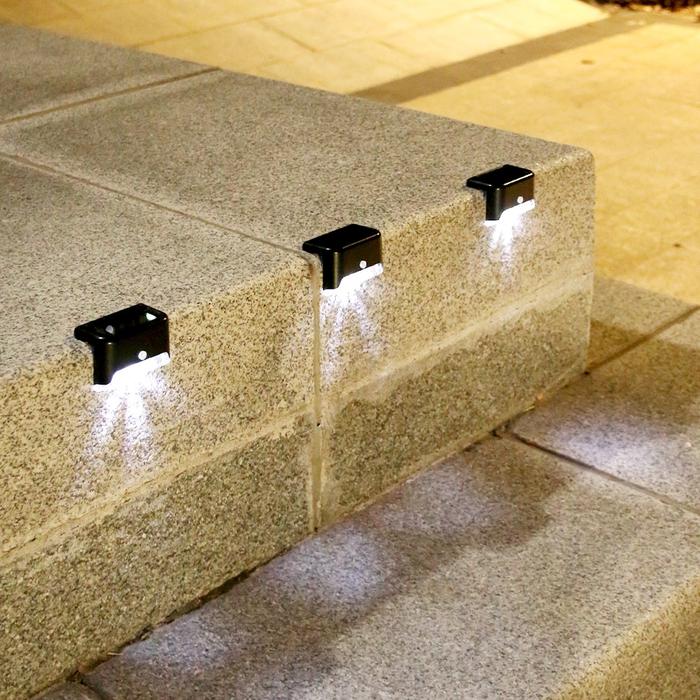 Gambar Lampu LED Solar Cell Tangga Pagar Taman Tenaga Surya Otomatis Nyala On - HARGA PER 1pcs dari Paffie Shop Grosir undefined Tokopedia